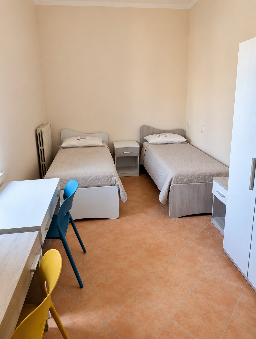 Camera con due letti del Residence San Marco
